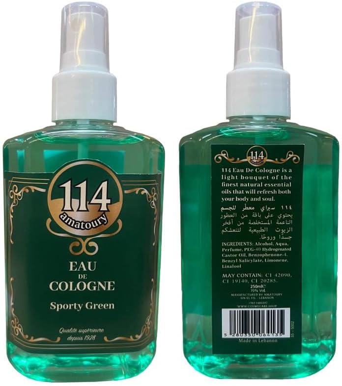 114 أماتوري سبورتي جرين 250 مل EDC للرجال