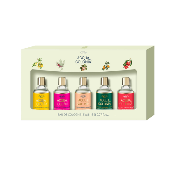 Acqua Di Parma 4711 Acqua Colonia EDC 5 x 8ml Miniature Set