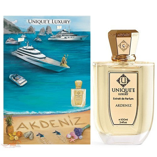 Unique'e Luxury Unisex Akdeniz Extrait de Parfum Spray 100ML / 3.4 oz Fragrances